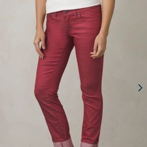 Prana Kara Jeans - Cran Red - Size 2/26